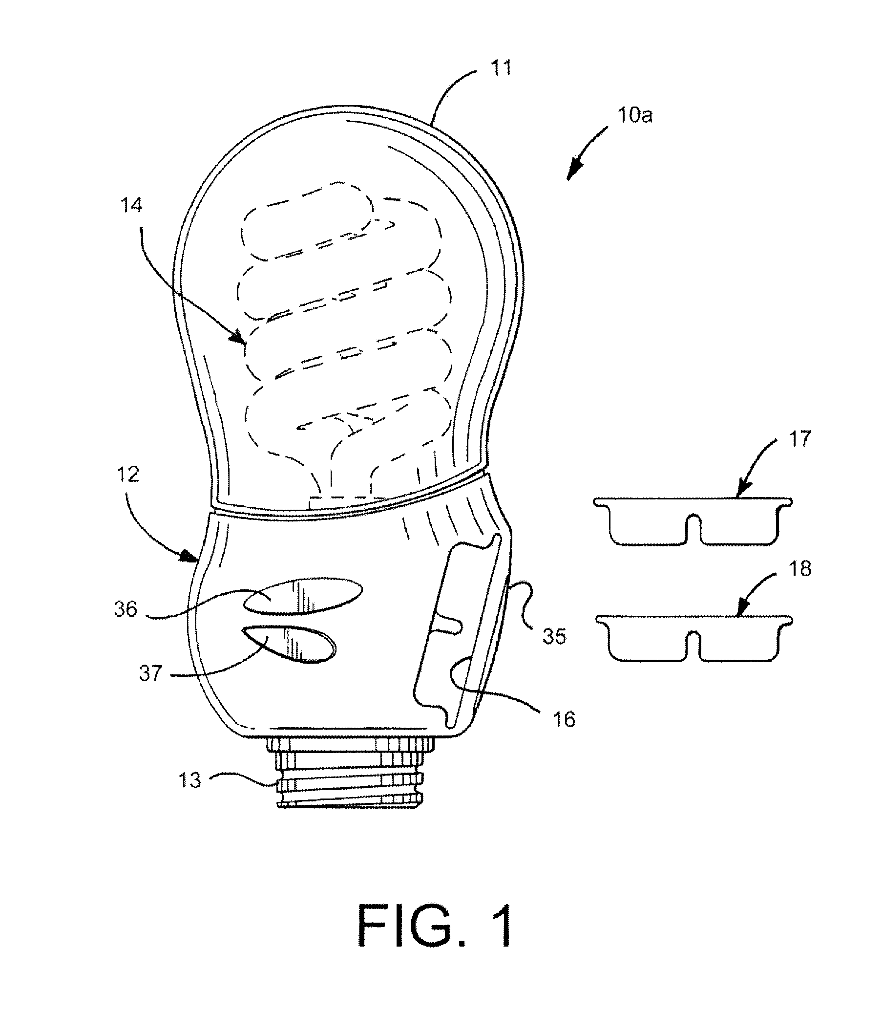 Combination light device with insect control ingredient emission