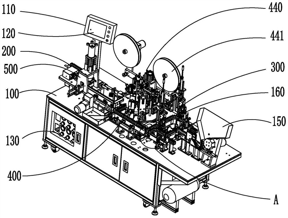 Double-channel battery bottom welding device