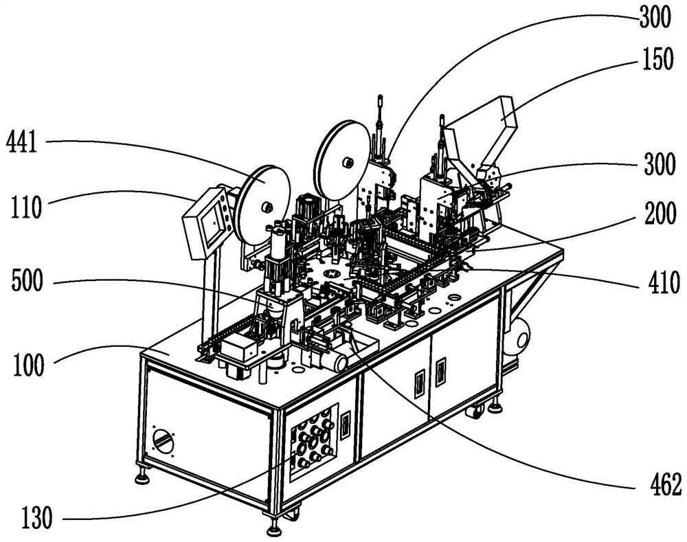 Double-channel battery bottom welding device