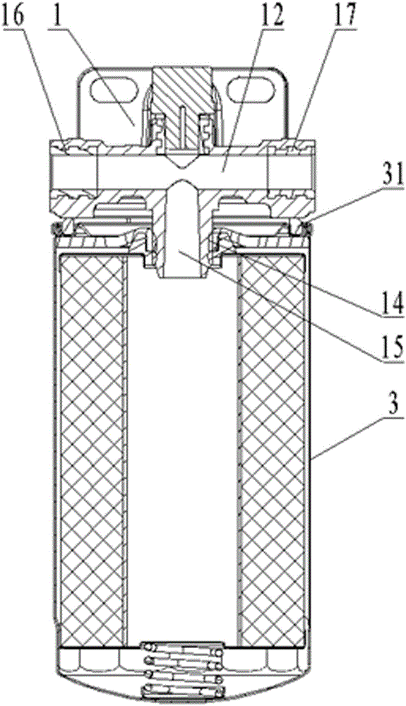 Fuel filter system with alarm function and alarm method thereof