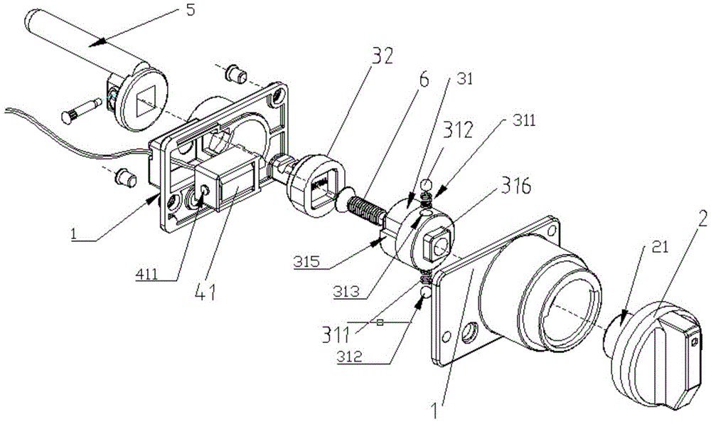 RFID electronic control lock