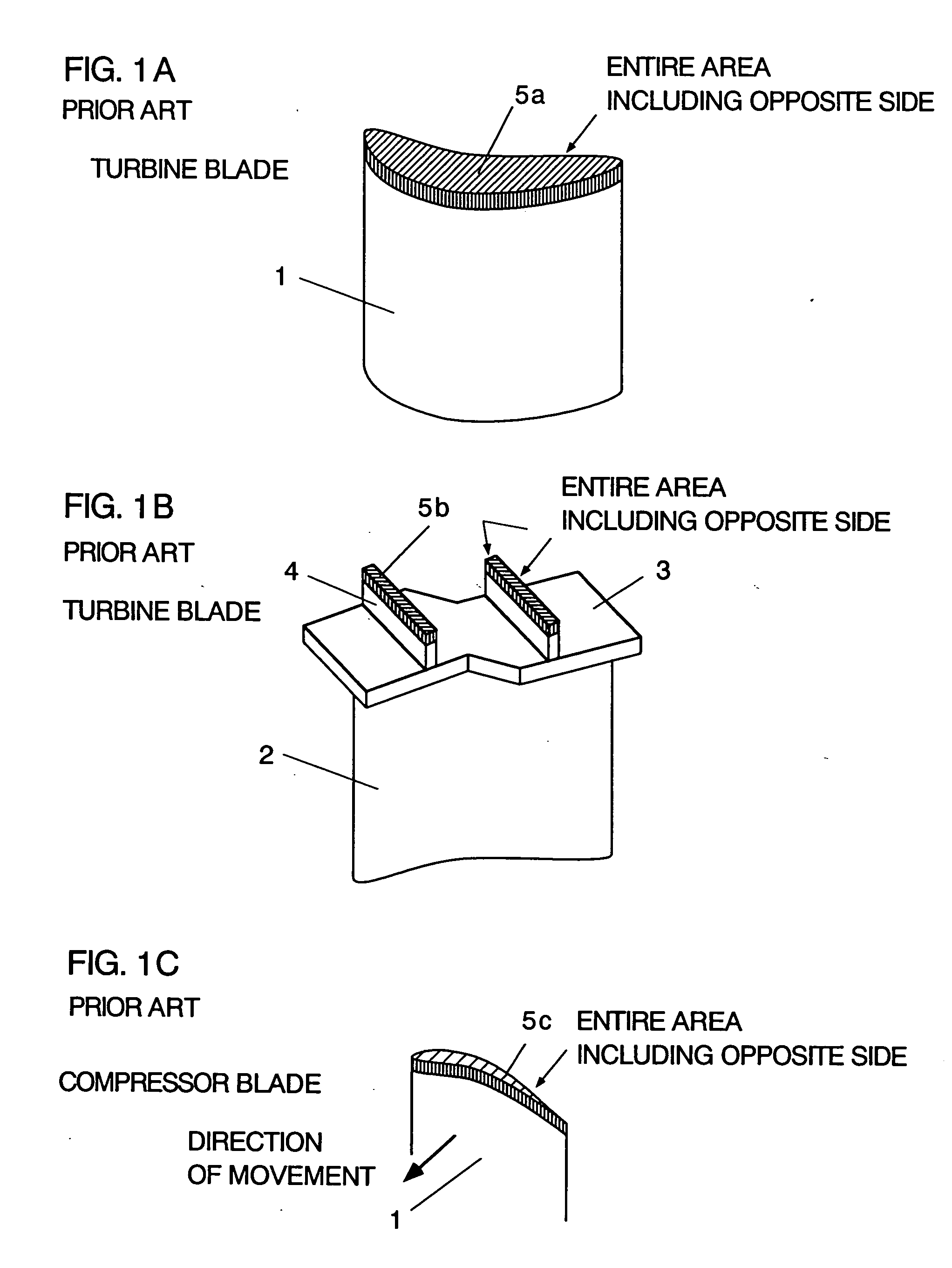Rotating member and method for coating the same