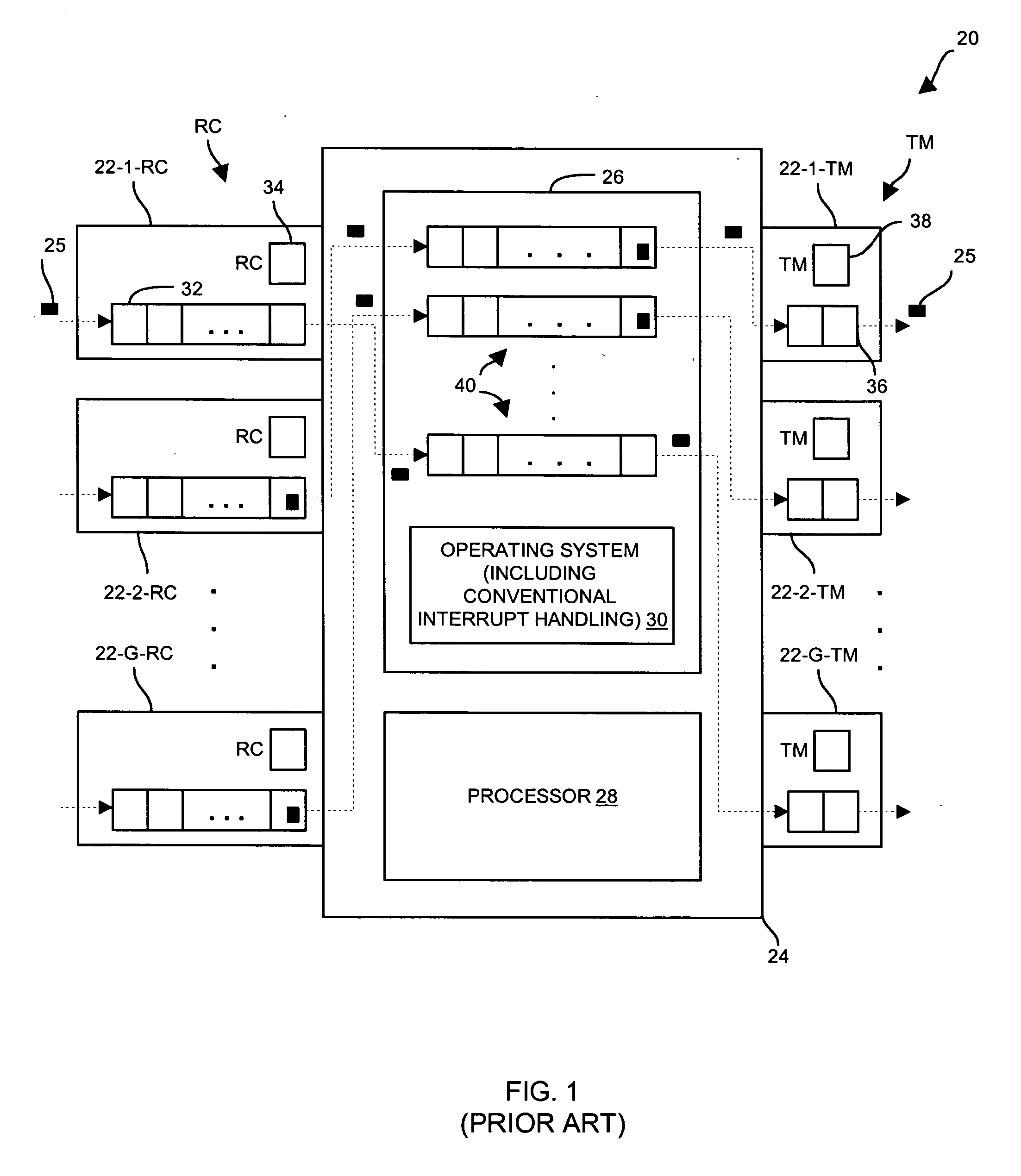 Methods and apparatus for moving data elements within a data communications device