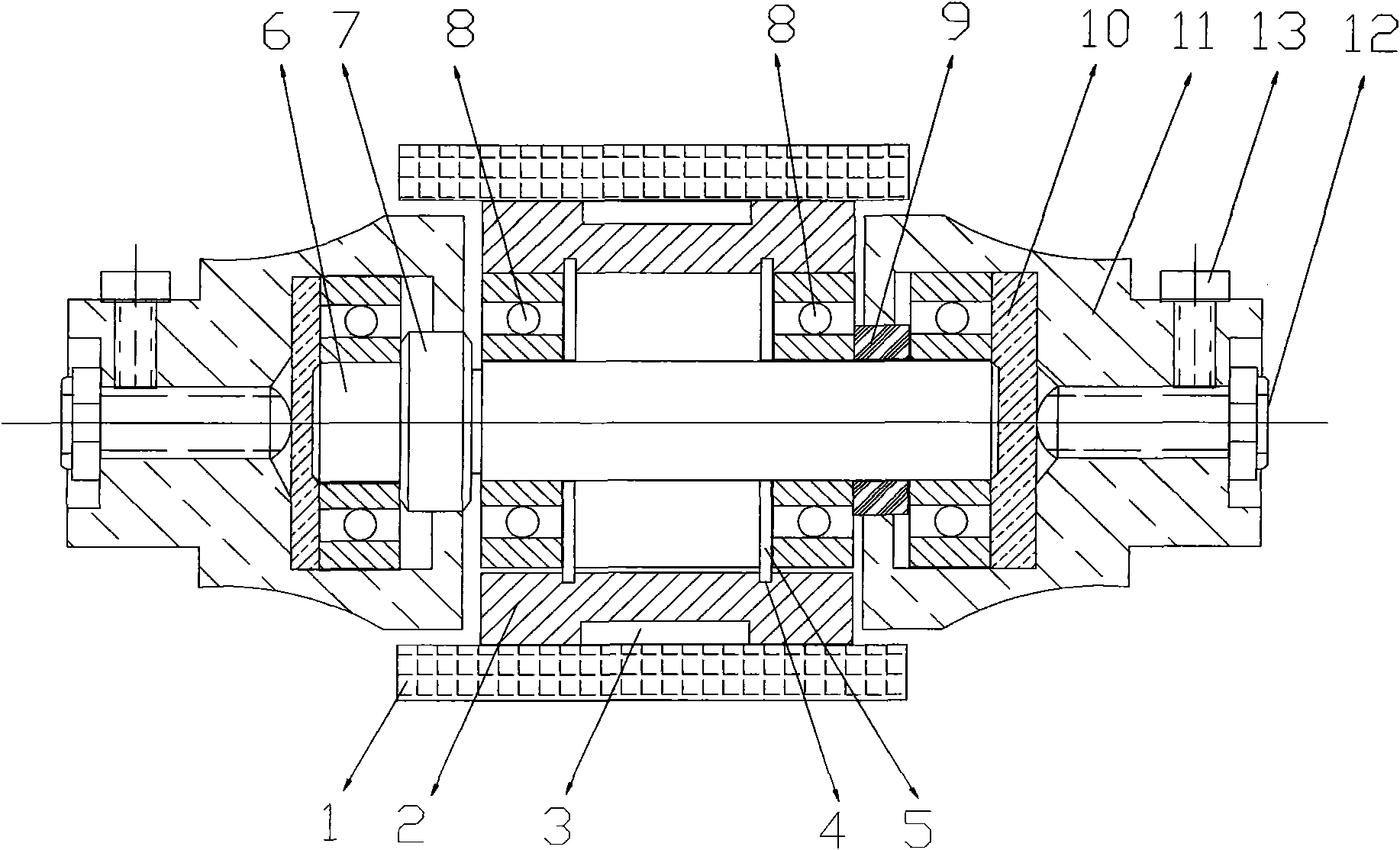 Tow guide roller and application thereof