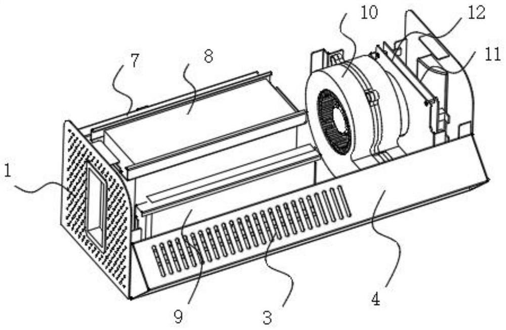 Deodorizing and disinfecting dryer for wardrobe