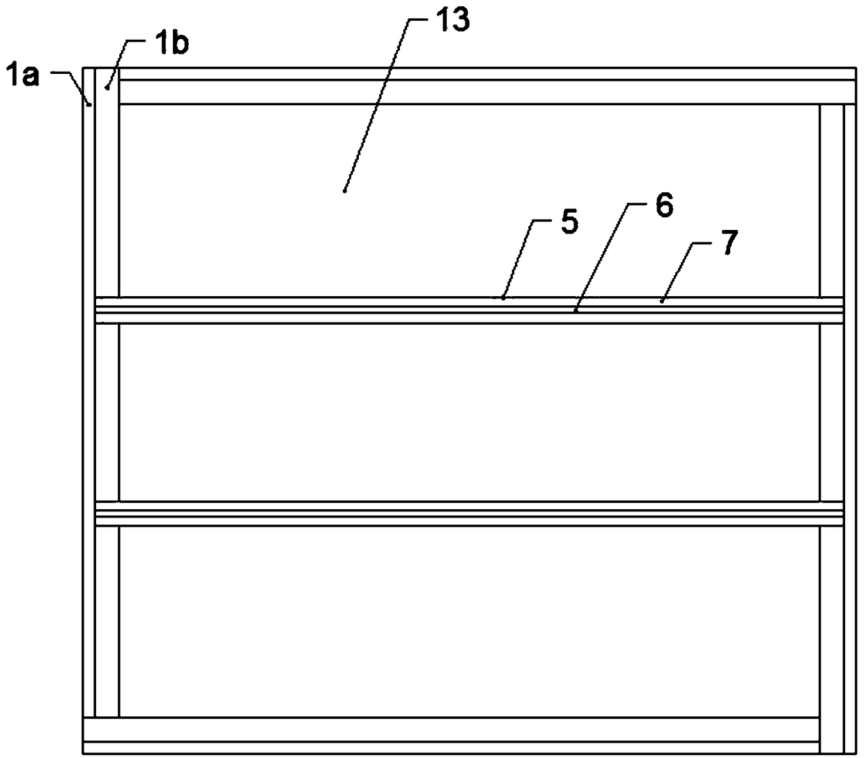 Indoor ceiling and decoration integrated integral installation structure