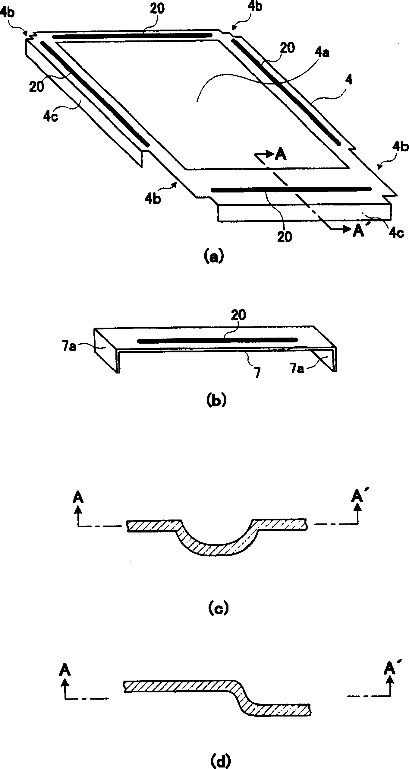 Electrooptical device, electronic device and manufacturing method of electrooptical device