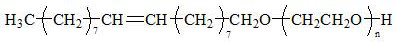 Preparation process of oleyl alcohol polyoxyethylene ether sulfonate/sulfate