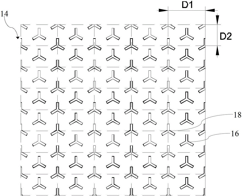 Metamaterial frequency selective surface and metamaterial frequency selective radome and antenna system made of it