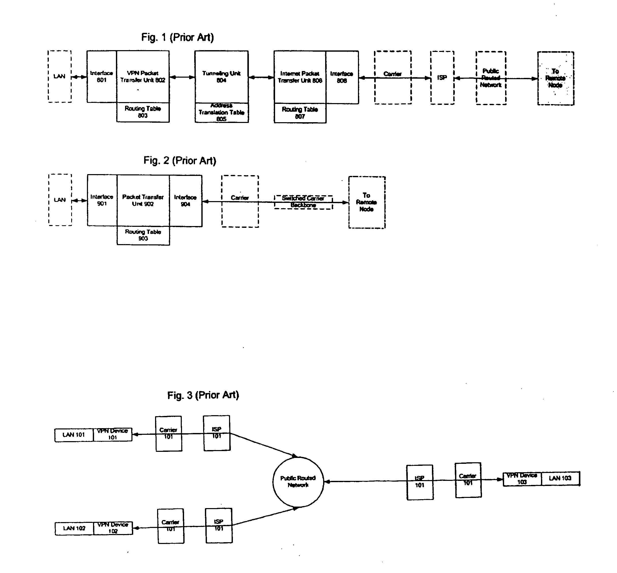 Method and system for communicating and isolating packetized data through a plurality of last-mile carriers to form a multi-node intranet