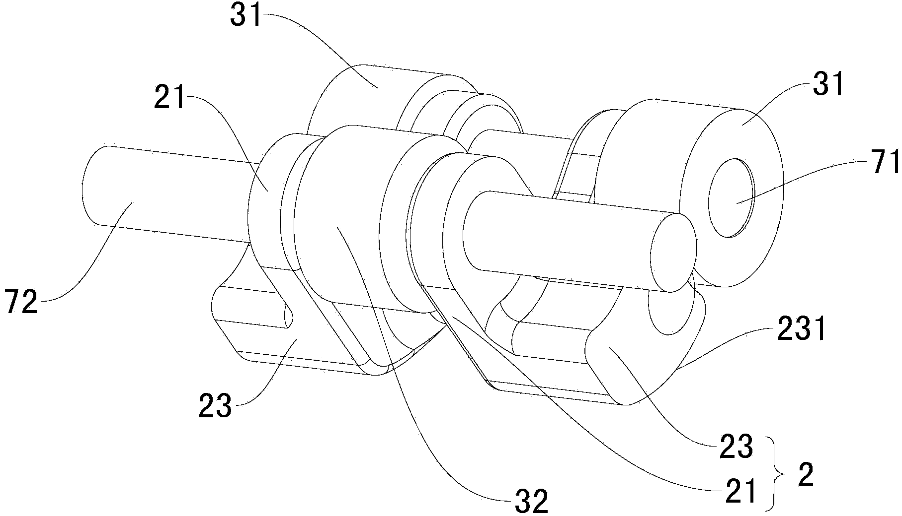 Air distribution mechanism for engine and vehicle with same