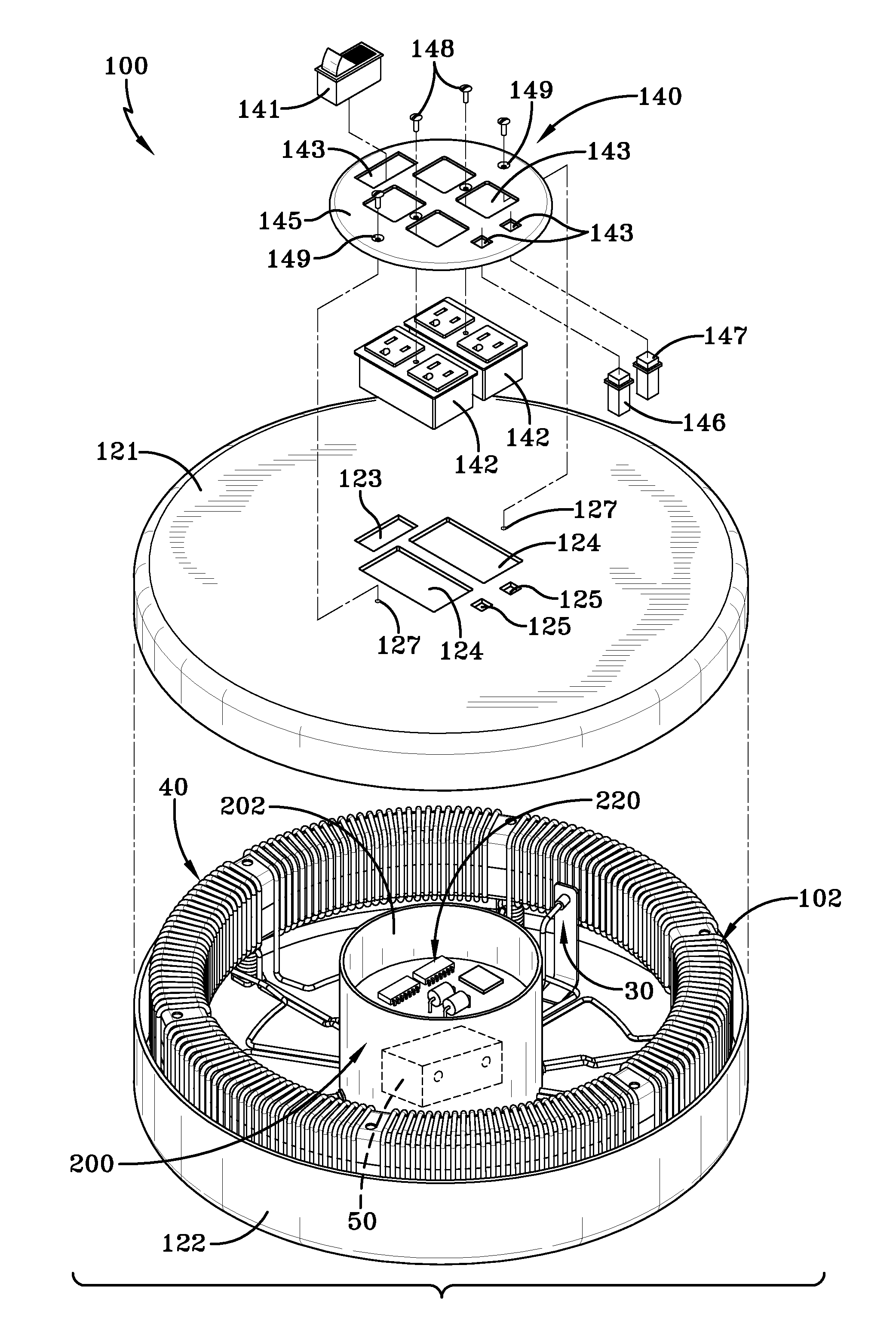 Circular selfpowered generator Eureka wisdom buds develop