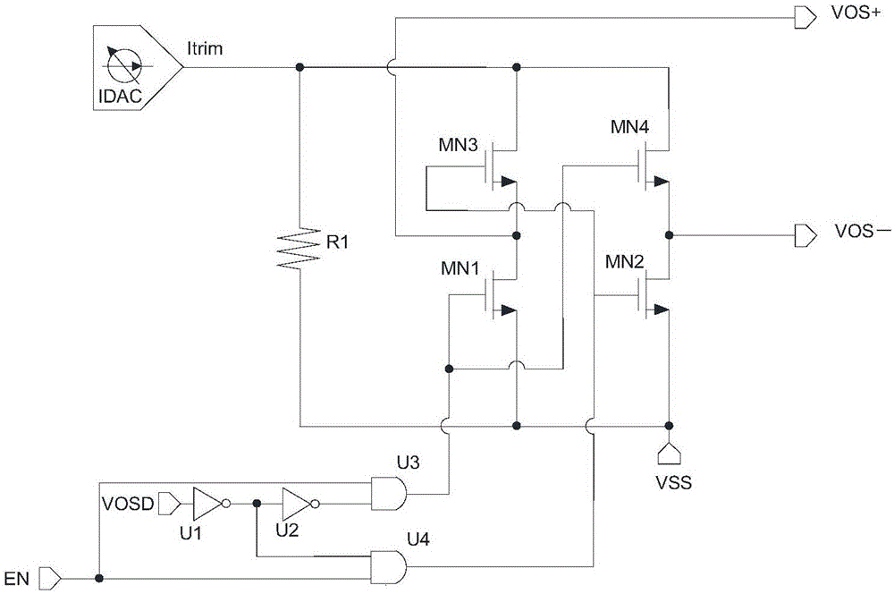 Circuit For Eliminating Offset Voltage Of Operational Amplifier 