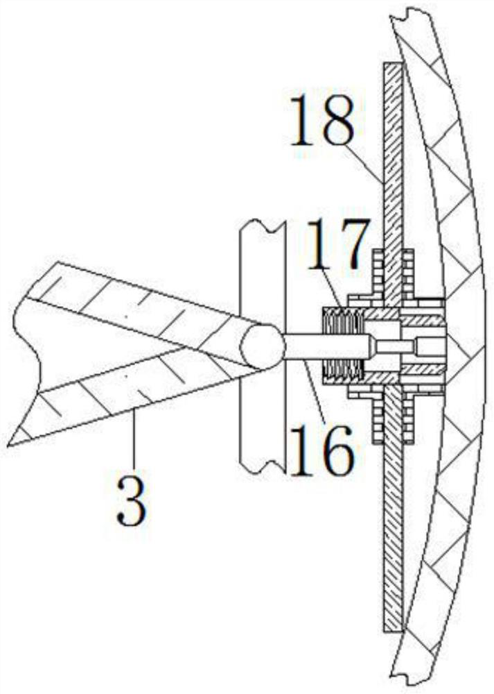 A drying and sterilizing device for clinical nursing clothes