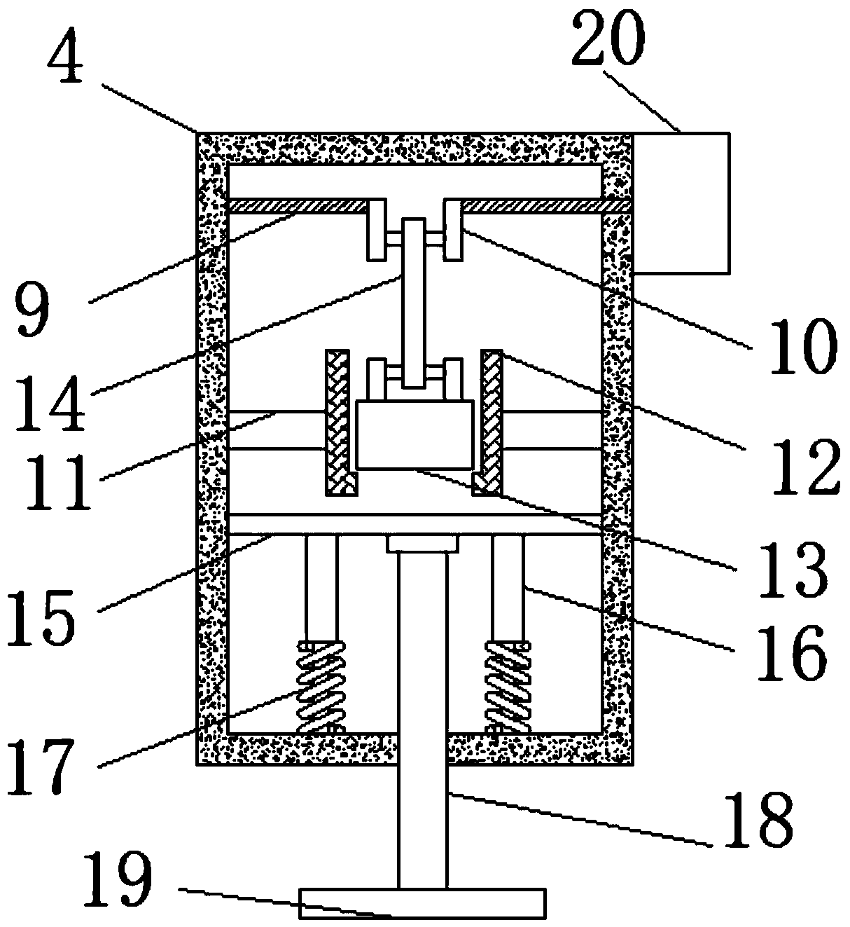 Textile finishing device for flax textile processing