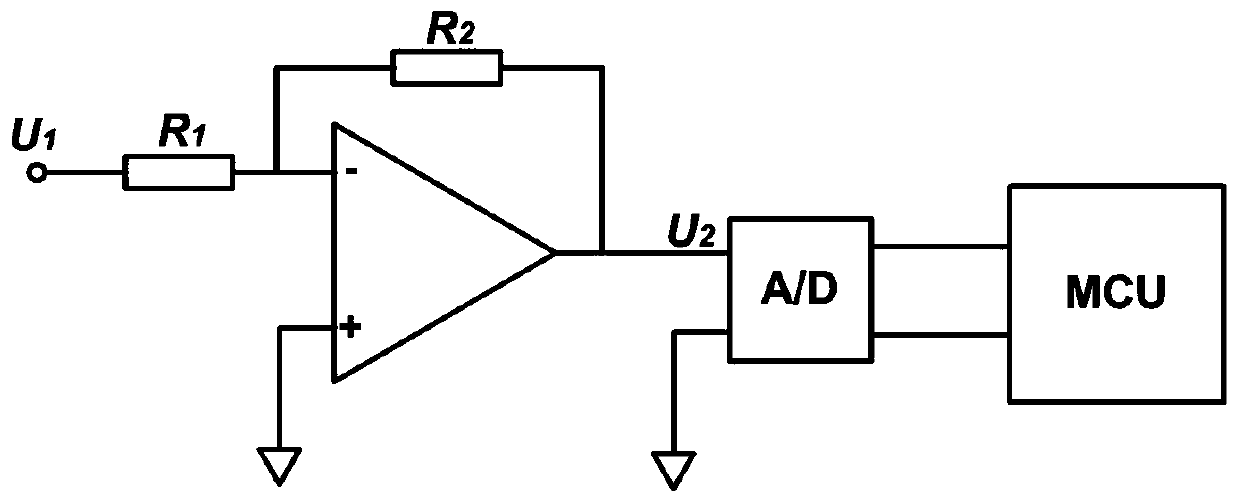 Small signal voltage measuring device and method