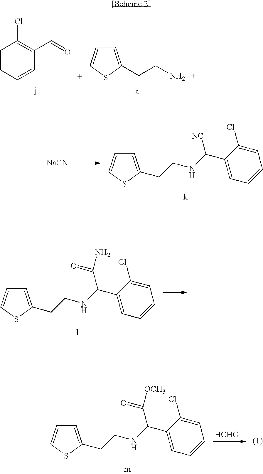 Process for the preparation of S-(+)-clopidogrel by optical resolution