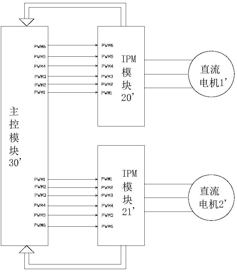 Phase-loss detection method of direct-current motor system and direct-current motor system