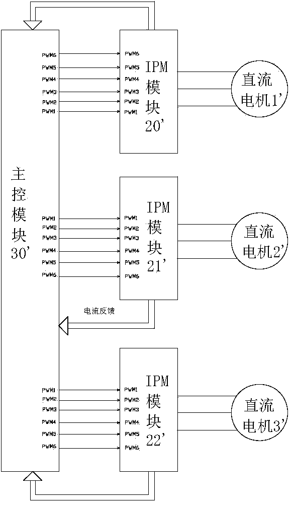 Phase-loss detection method of direct-current motor system and direct-current motor system