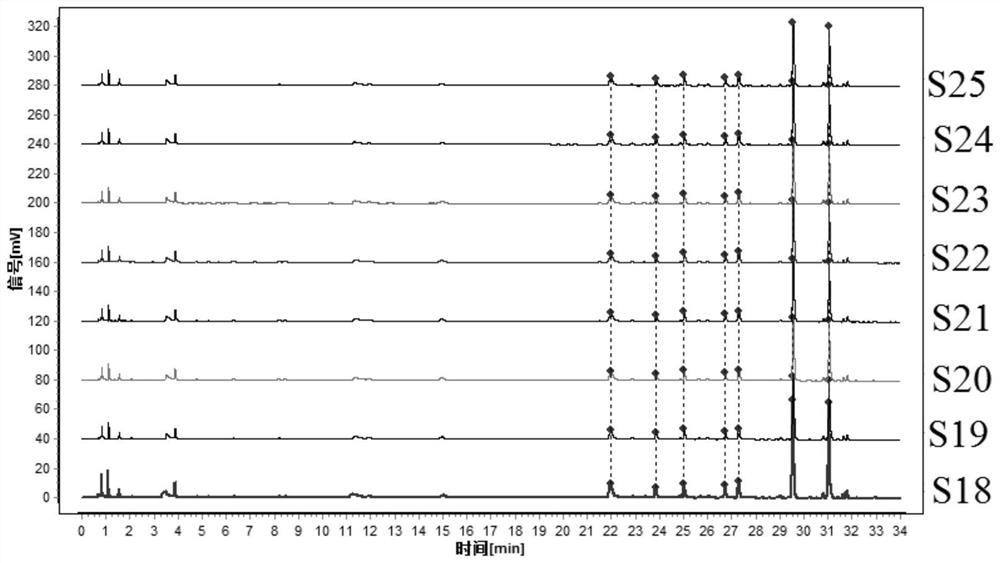 Descurainia sophia(L.) Webb. ex Prantl. and/or Lepidium apetalum Willd. formula granule characteristic chromatogram and construction method and identification method thereof