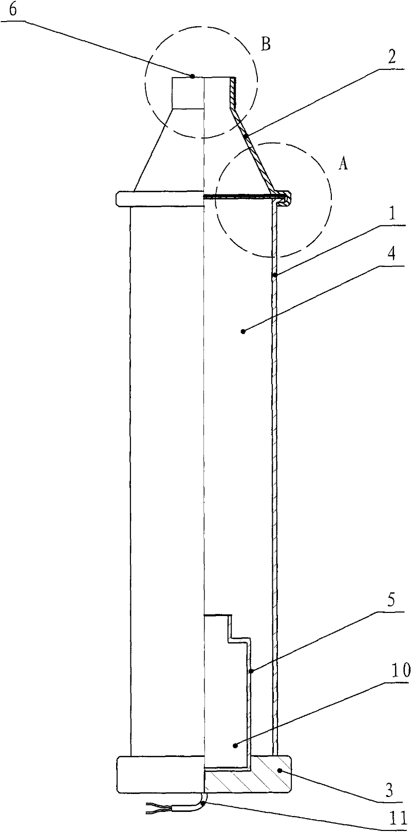 Spraying agent type automatic fire extinguishing device for vehicle