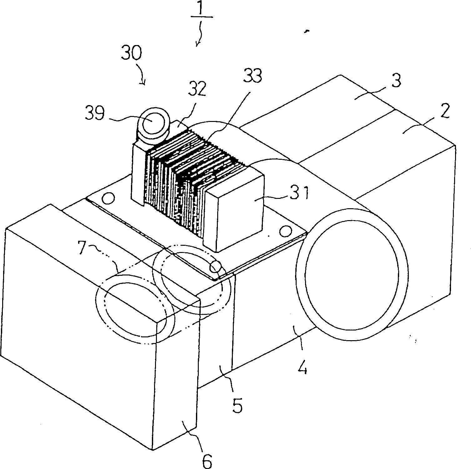Cooling device for water-cooled IC engine
