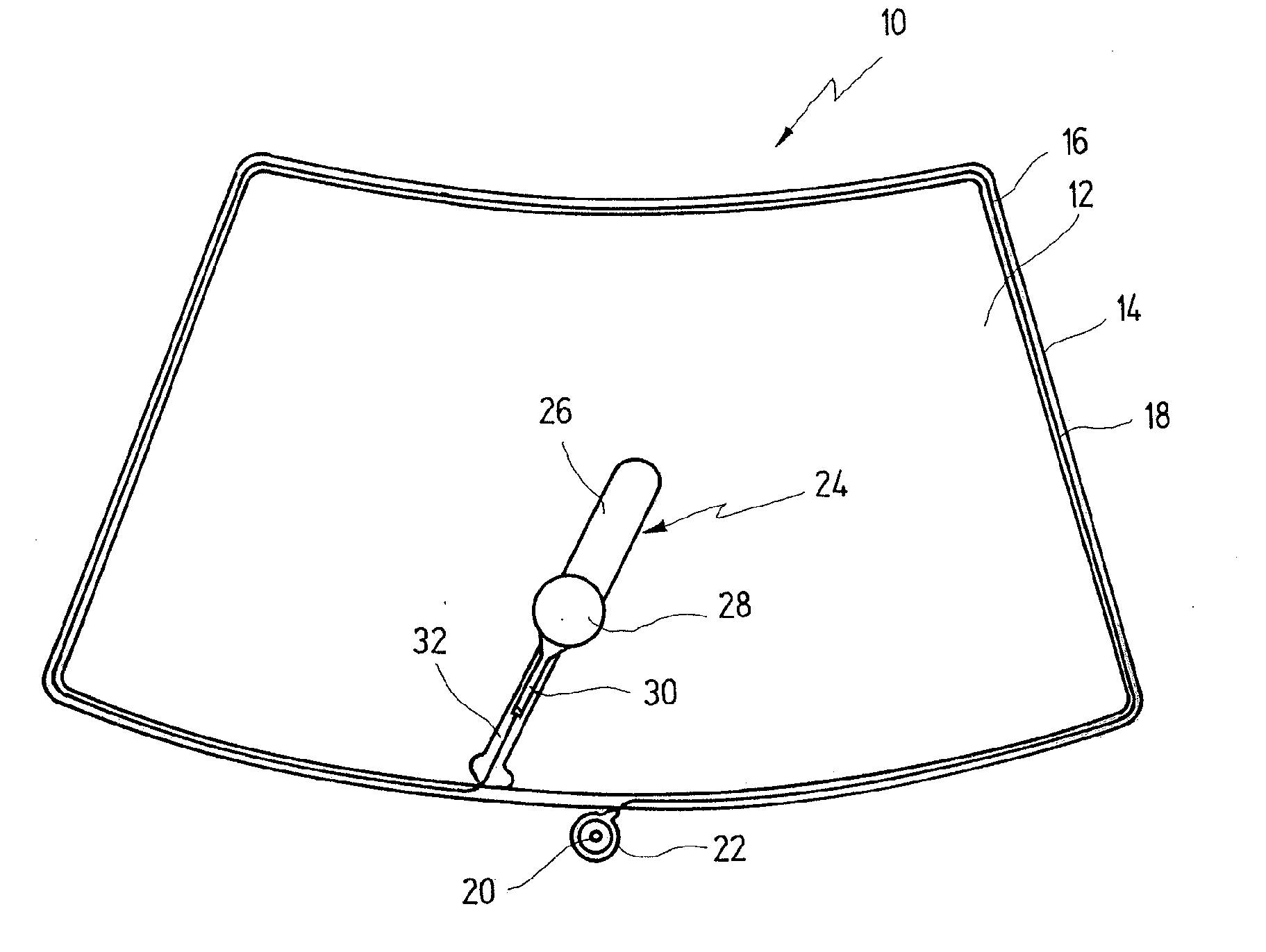 Device And Method For Severing A Bead Of Adhesive Of A Motor Vehicle Window Pane