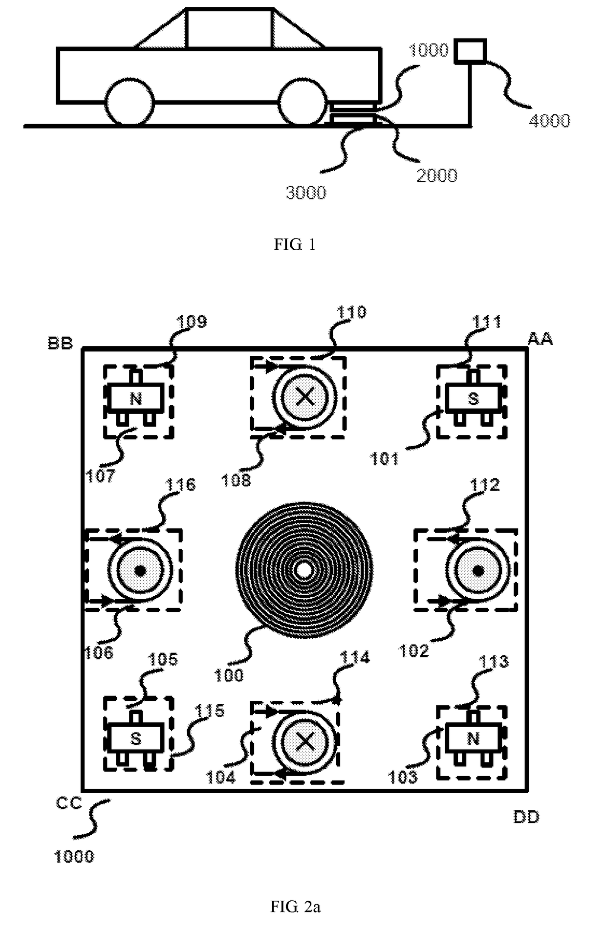 Aligning and matching system and method for wireless charging of automobile
