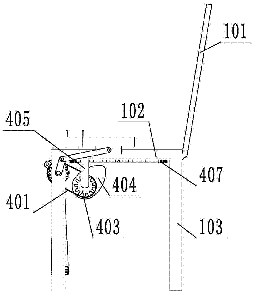 A chair for assisting exercise