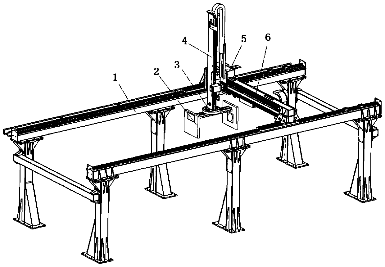 Truss stacking mechanism for paper box carrying