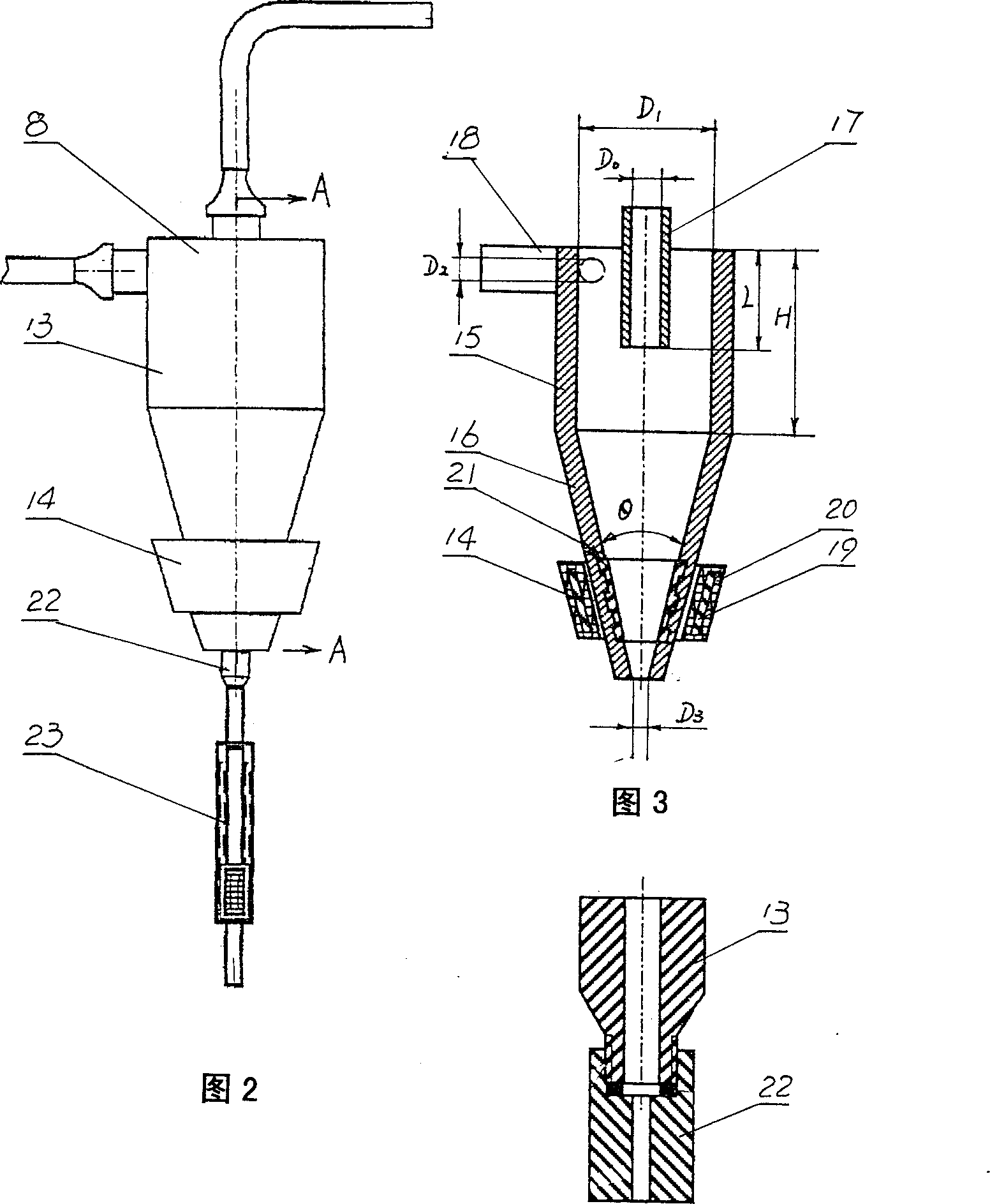 Cyclic treating system of working liquid for electrospark machining
