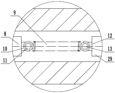 Elastic clamping device used for fragile objects
