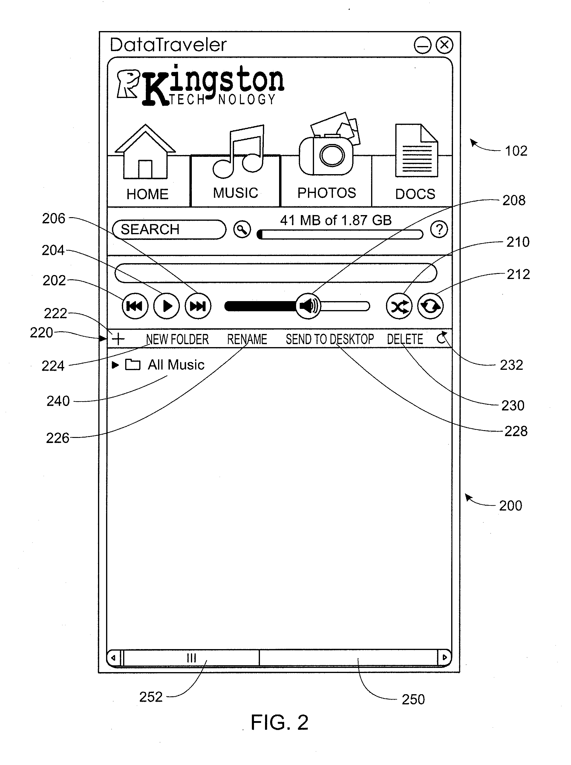 Method of advertising and a portable memory device for use as an advertising platform