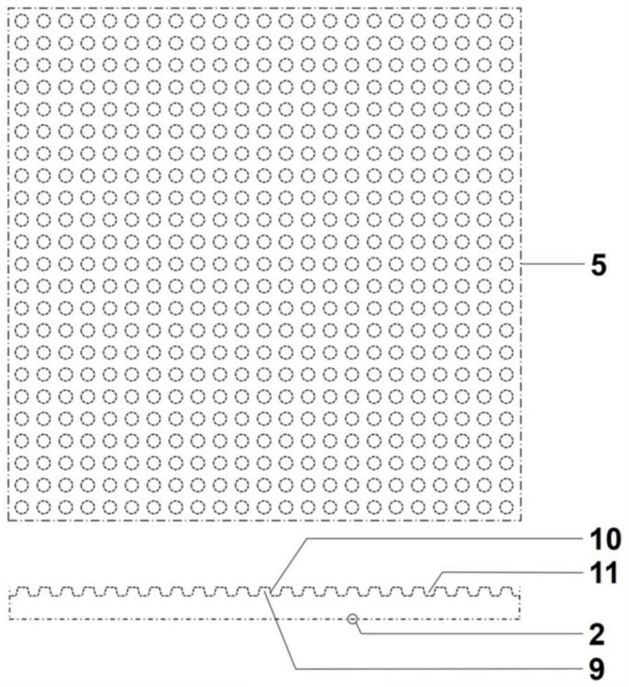 Self-sealing connection type super-aerophobic immersed phase-change liquid-cooling reinforced heat dissipation plate, preparation method and application thereof