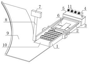 An emergency avoidance lane for vehicle brake failure on a high-speed continuous downhill road section