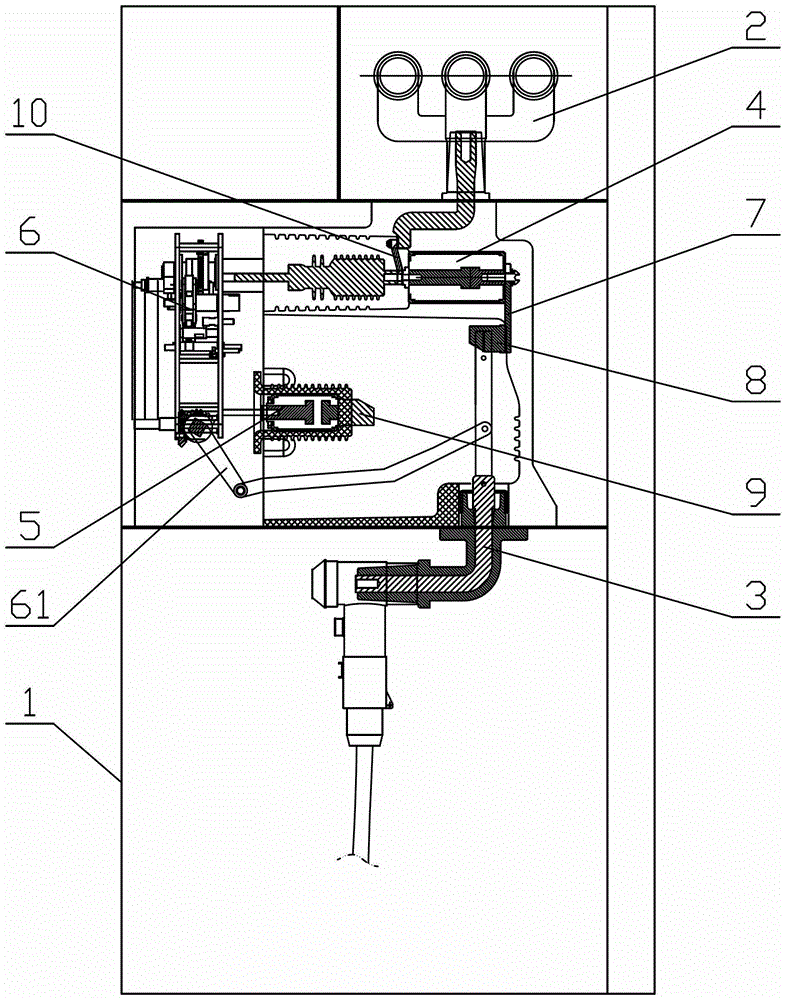 A modular solid insulated ring network cabinet