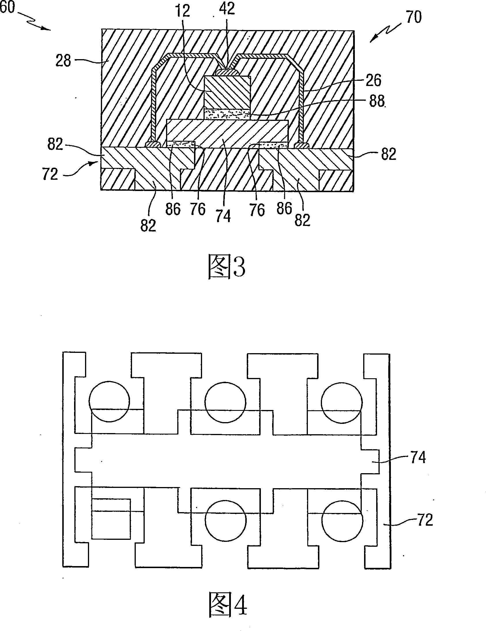 Package and method for packaging an integrated circuit wafer