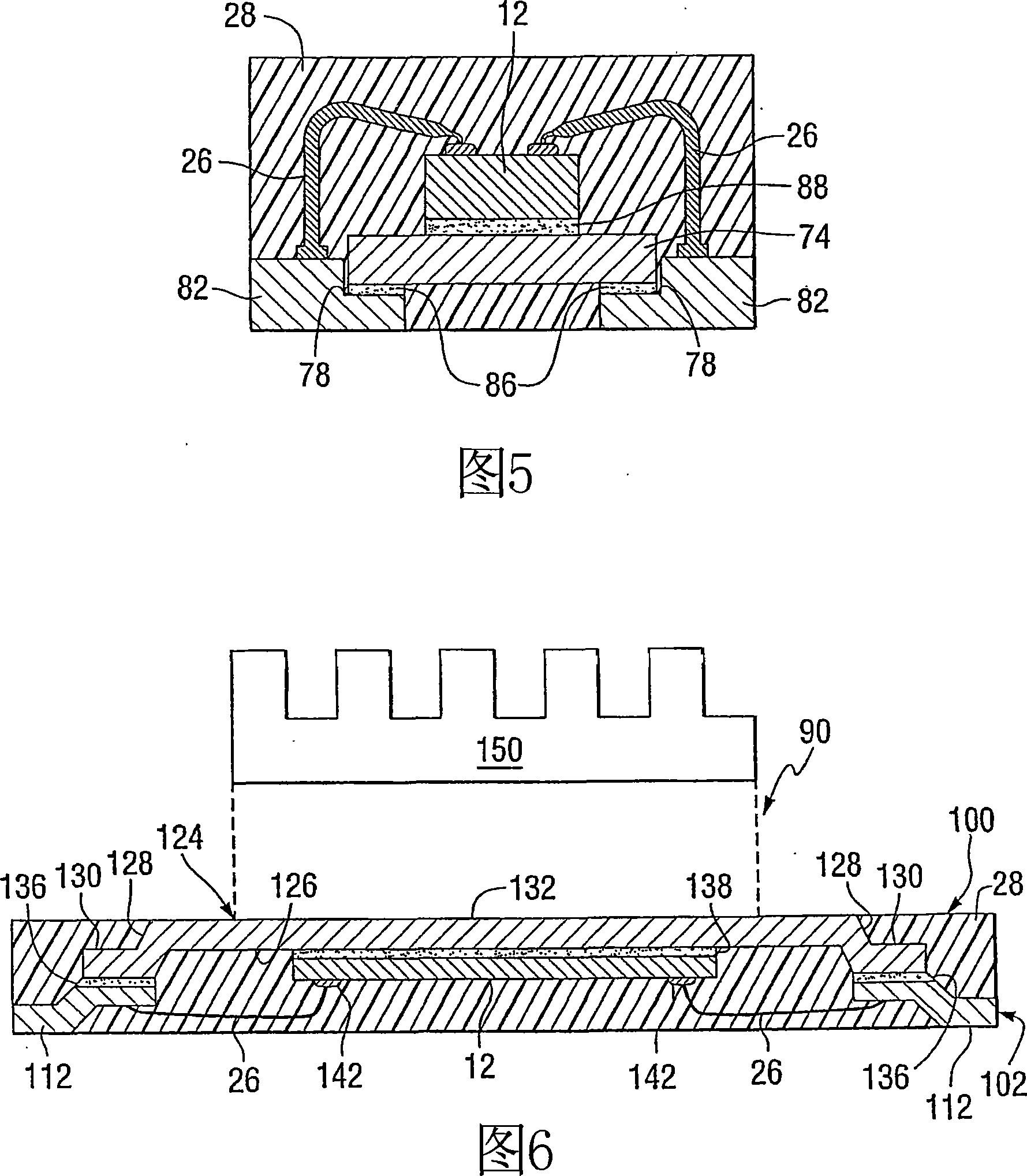 Package and method for packaging an integrated circuit wafer