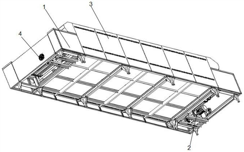 Direct-fired intelligent fuel gas tunnel furnace