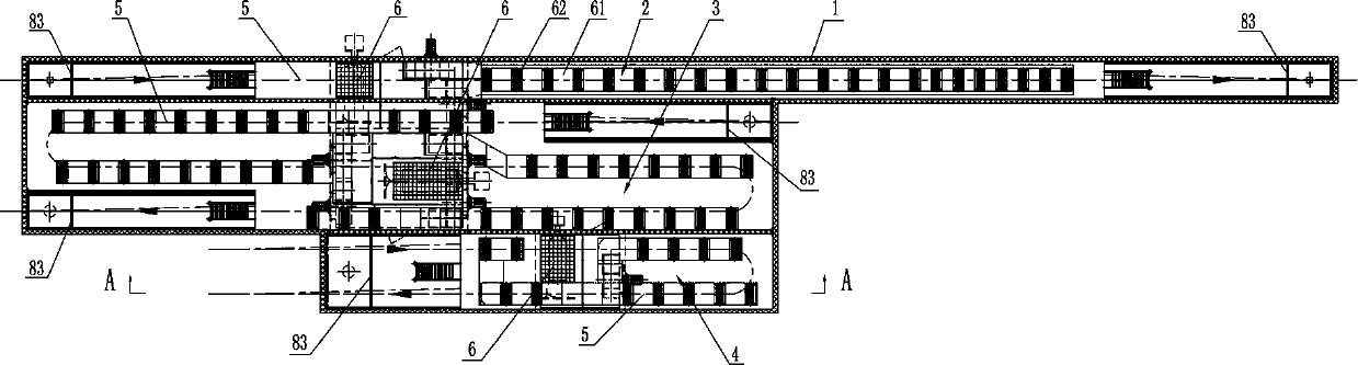 Combined type drying room