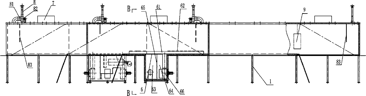 Combined type drying room