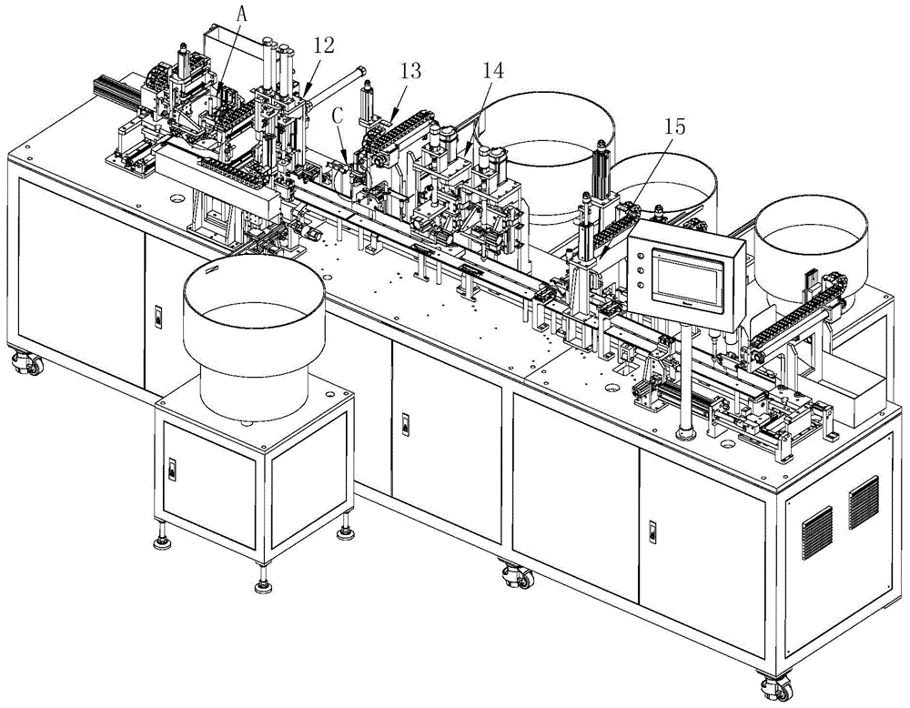 Automatic assembly equipment for infusion pump core