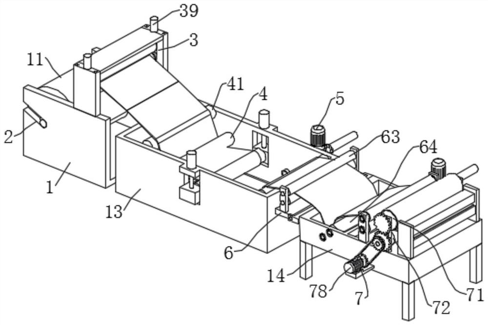 Heat treatment processing device for plastic films