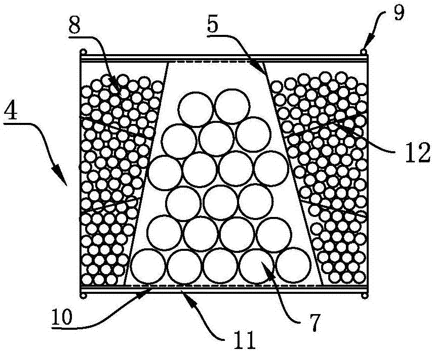 Filter screen for increasing oxygen and anions