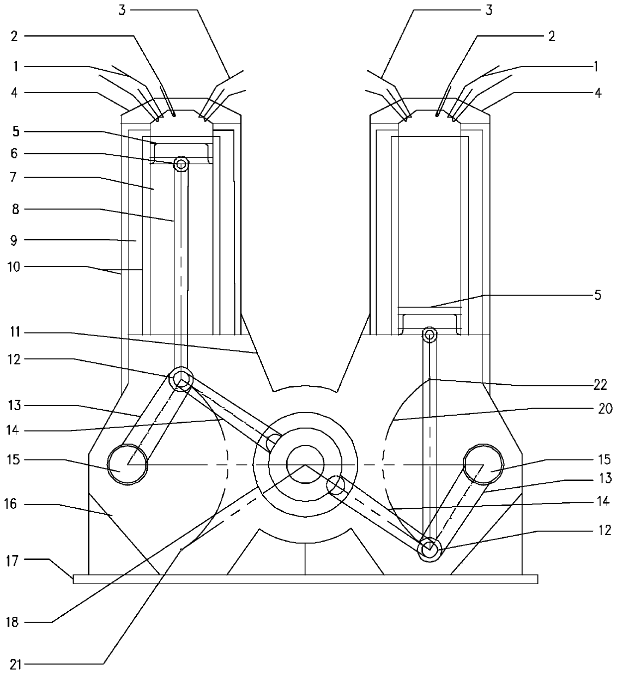 a marine engine