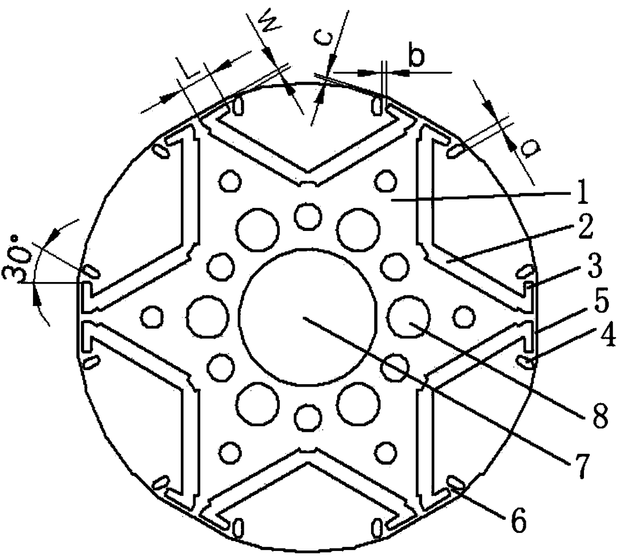 Electric motor rotor, electric motor and direct current variable frequency compressor