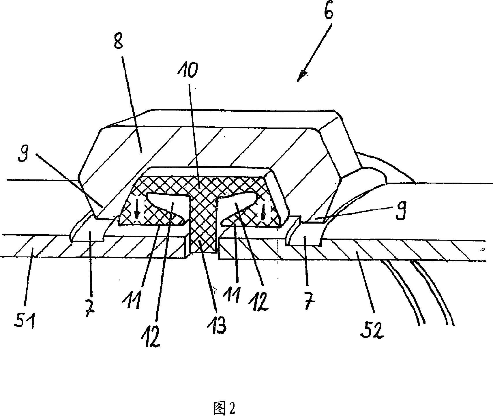 Pipeline coupling with a sealing ring, and pipeline system for the delivery of thick matter