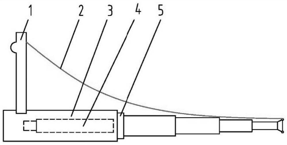 Pre-tightening method for super-lift inhaul cable of all-terrain crane