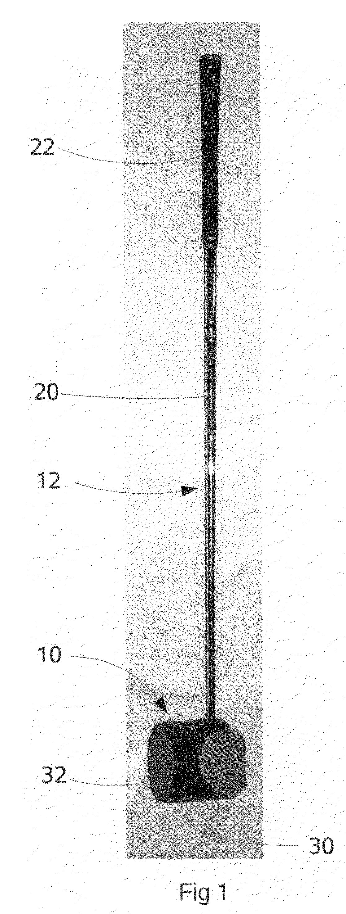 Apparatus and method for teaching golf