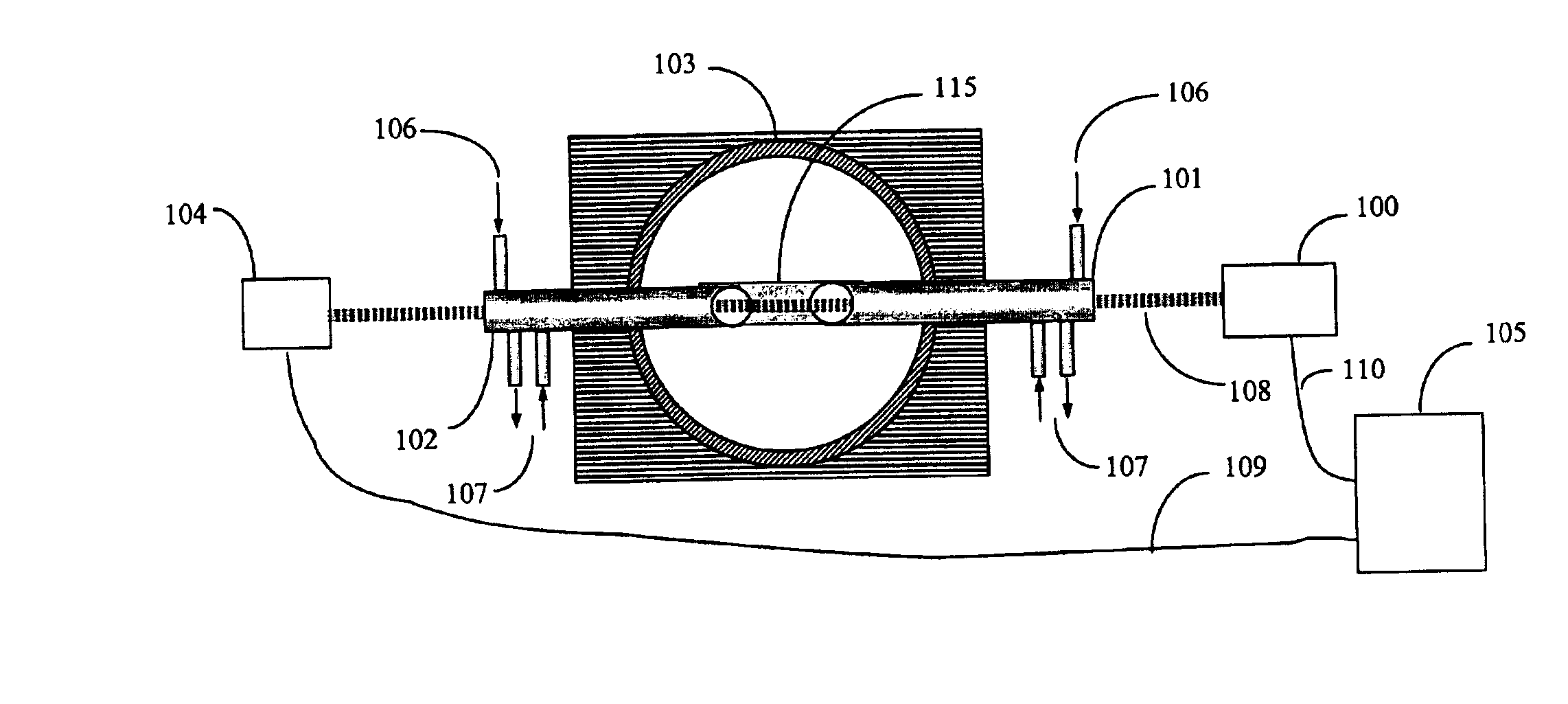 Method for enhanced gas monitoring in high particle density flow streams